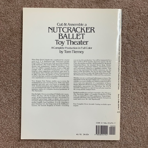 Cut & Assemble a Nutcracker Ballet Toy Theater - Picture 4 of 5